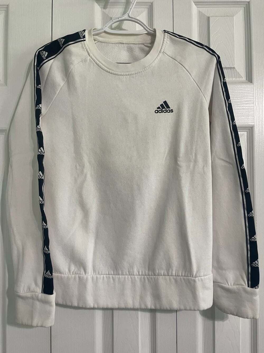Adidas Logo Tape Raglan Sweatshirt